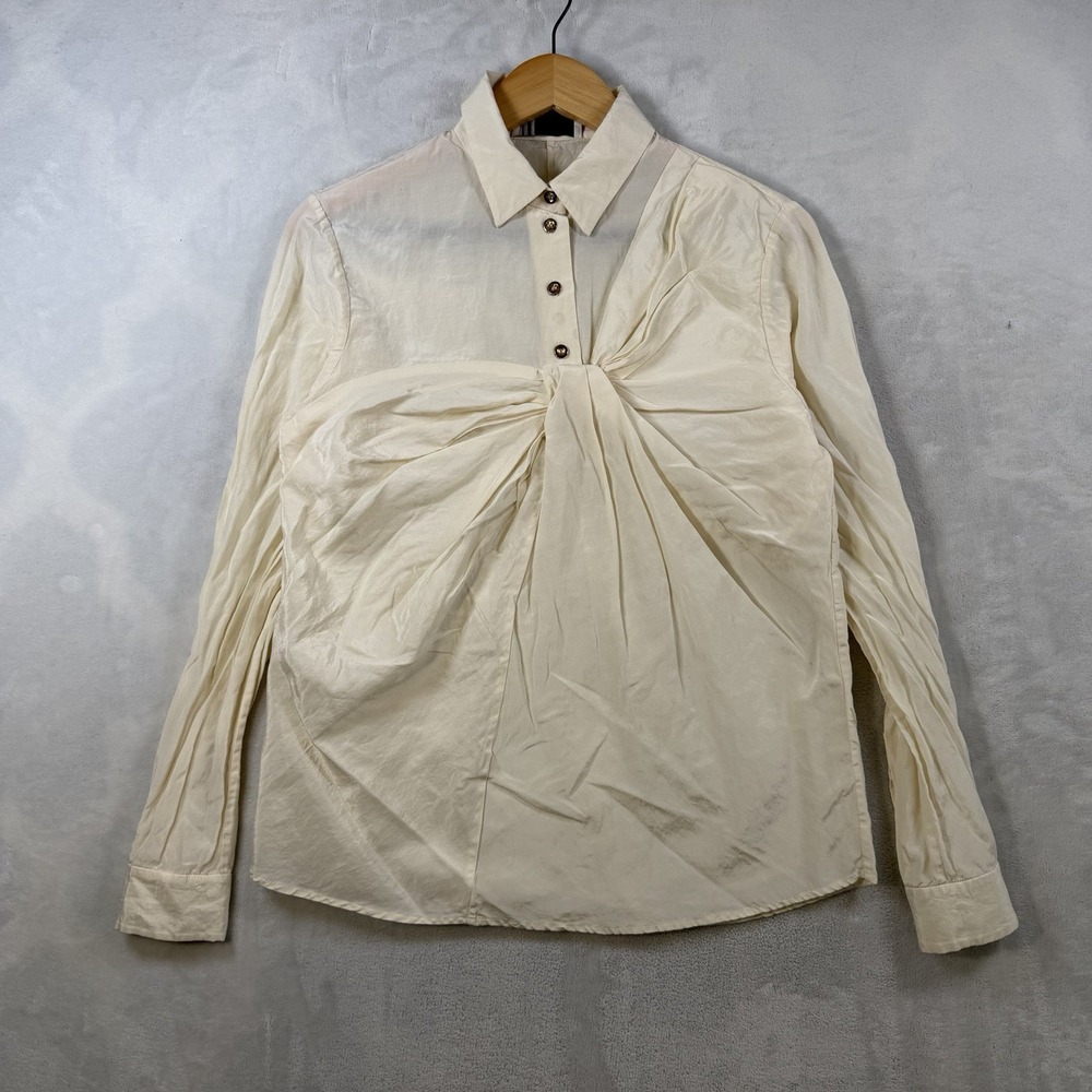 3.1 Phillip Lim Womens Blouse Top 100% Silk Designer Size 4